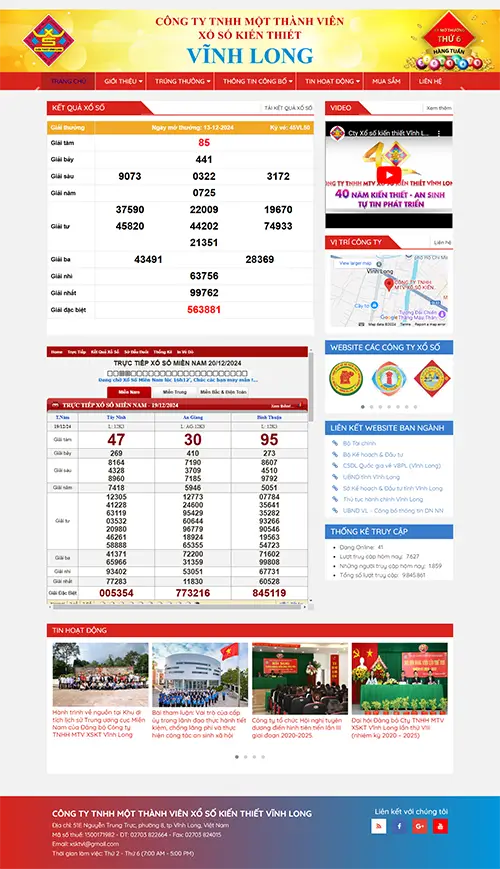 Mẫu website đặt phòng khách sạn