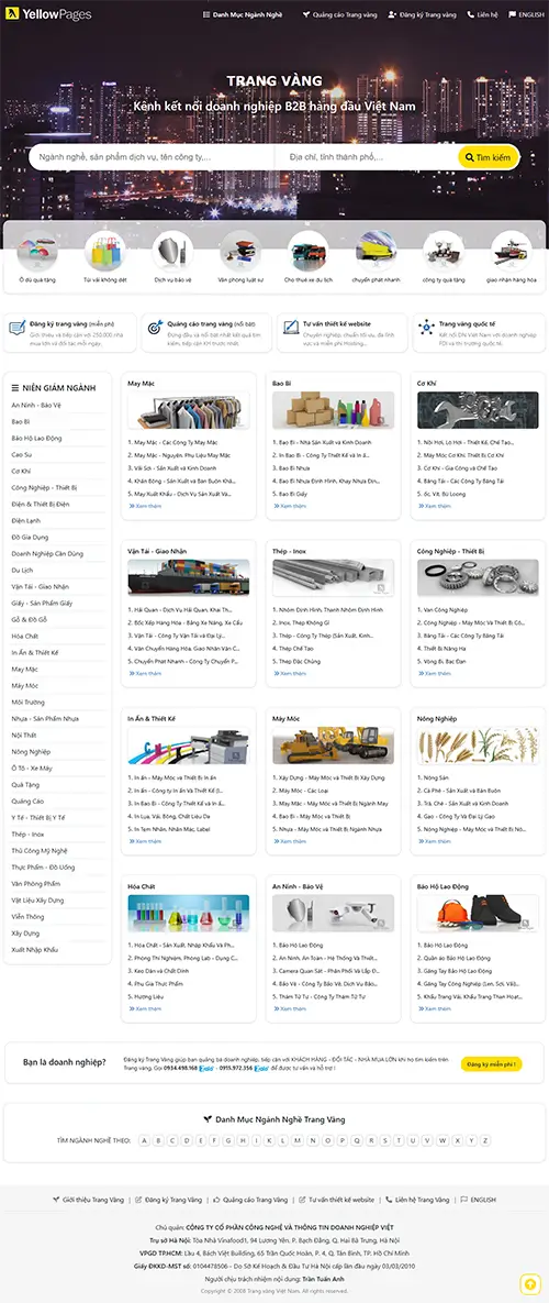 Mẫu website đặt phòng khách sạn