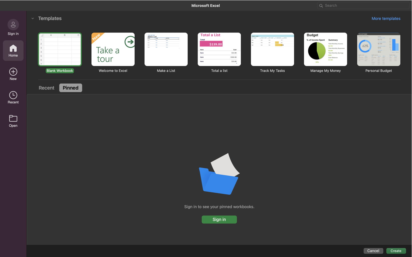 excel trên mac