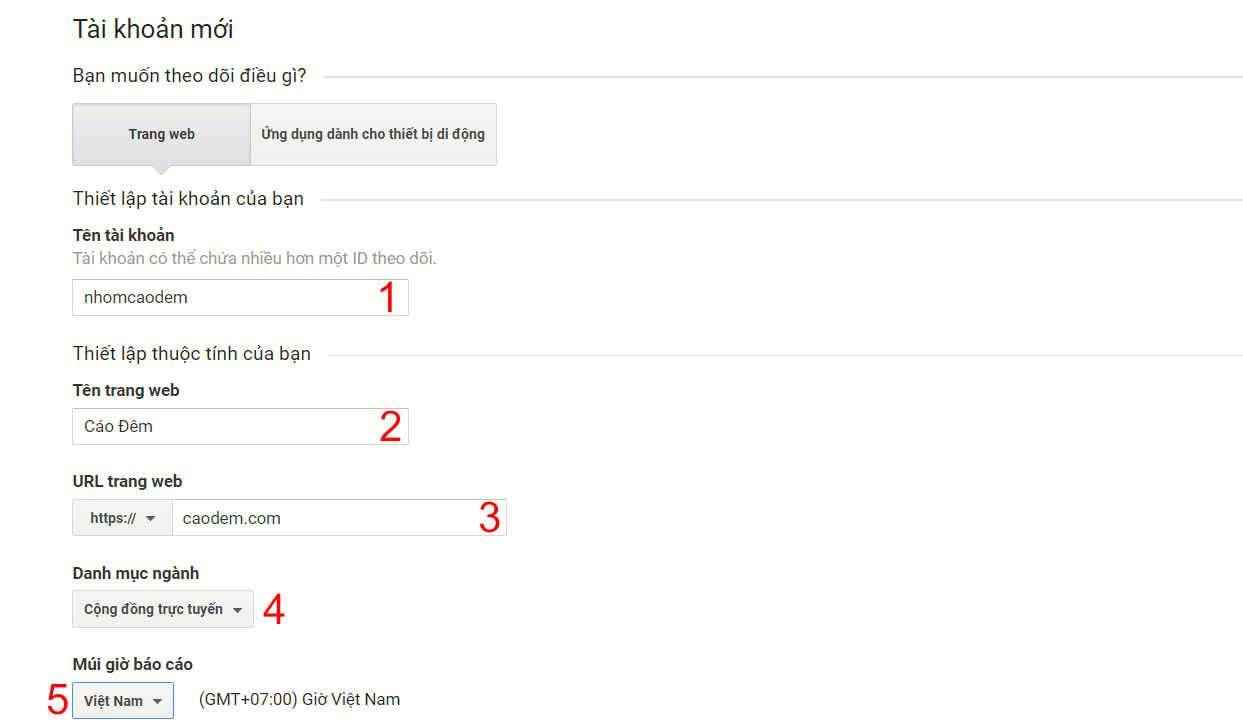 google analytics