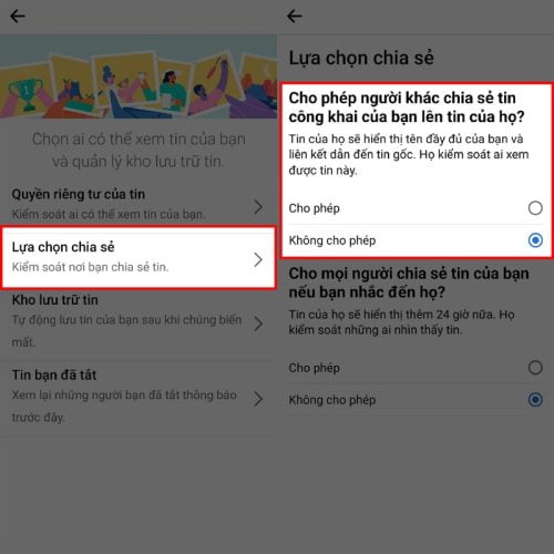 Cách chặn người khác chia sẻ tin của mình trên Facebook