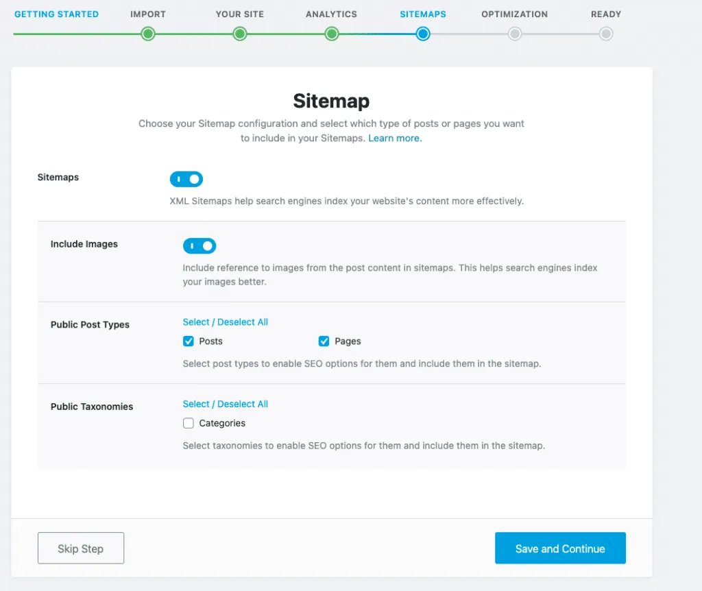Dùng Rank Math thiết lập sitemap cho website