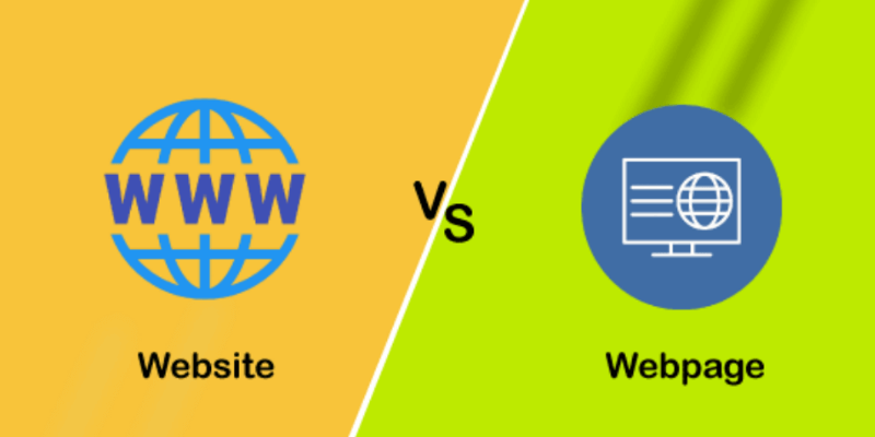 Web page có gì khác so với Website