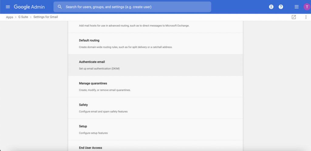 huong dan cai dat email doanh nghiep google workspace 5000 40