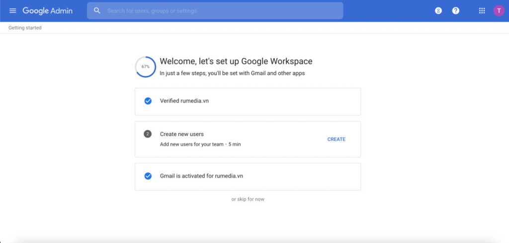 huong dan cai dat email doanh nghiep google workspace 5000 20
