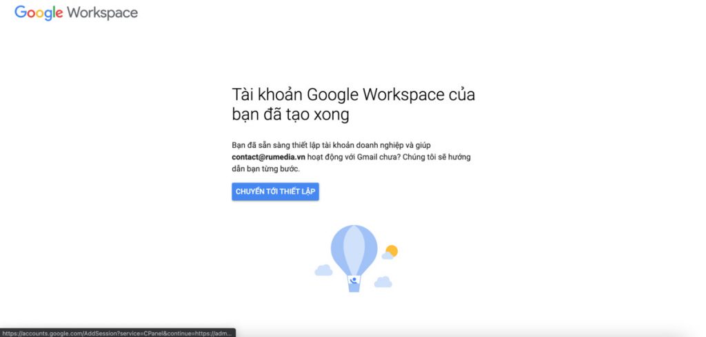 huong dan cai dat email doanh nghiep google workspace 5000 8