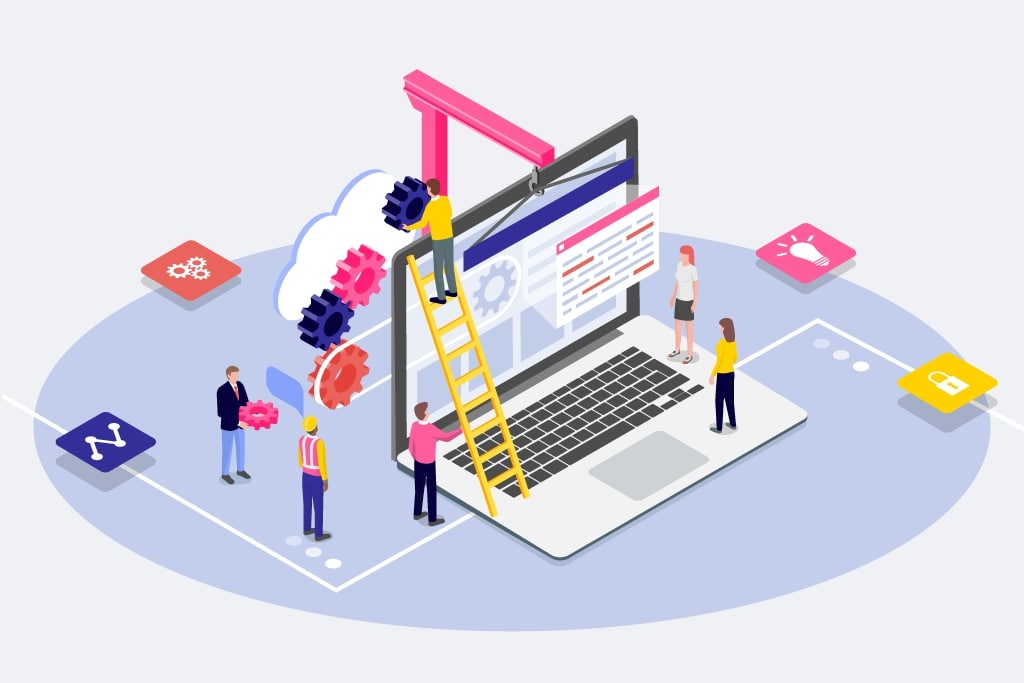 thiết kế footer website thu hút