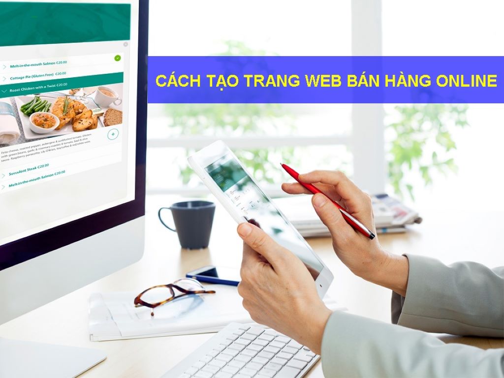 cach tao trang web ban hang 1