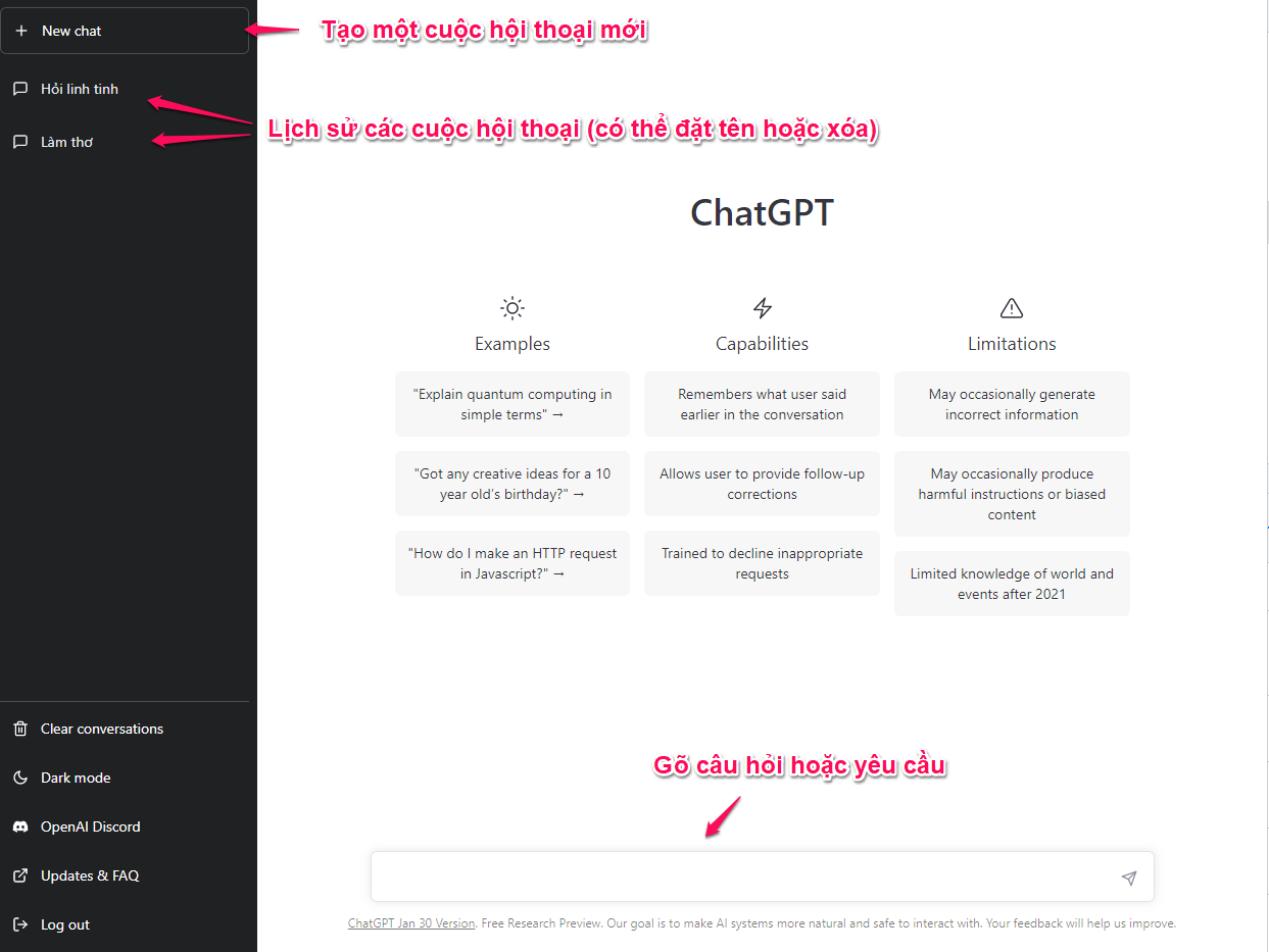 Hướng dẫn tạo tài khoản và sử dụng Chat GPT