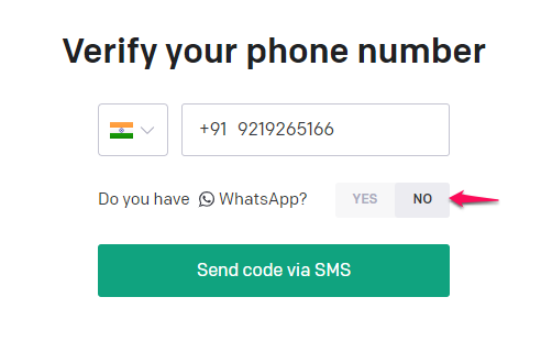 Chat GPT verify phone number
