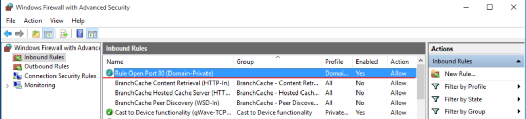 huong dan mo port rule tren windows firewall 6462 7