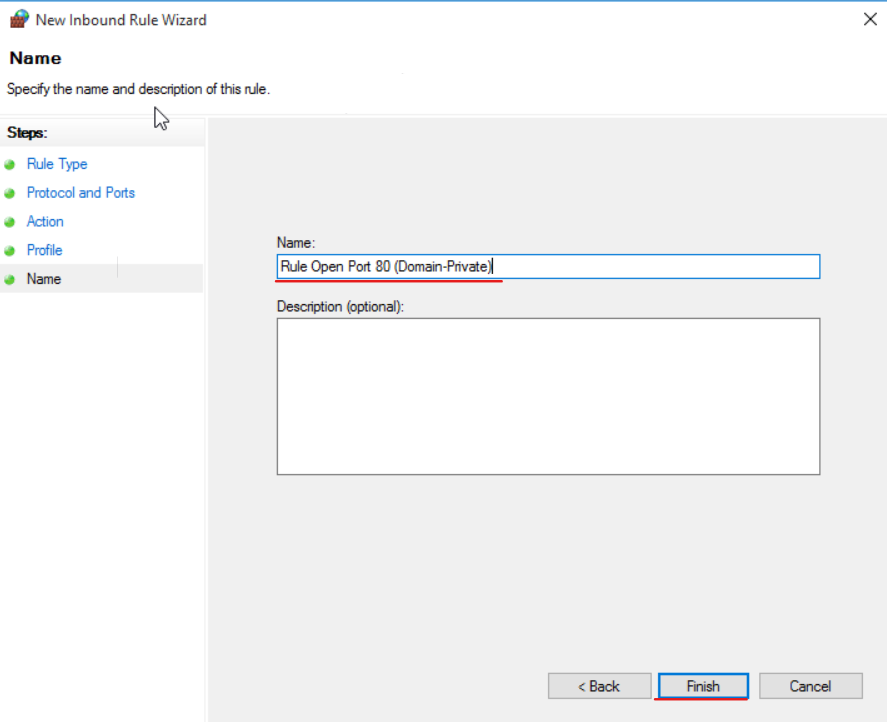 huong dan mo port rule tren windows firewall 6462 6