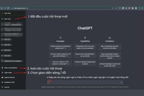 Cách sử dụng Chat GPT miễn phí