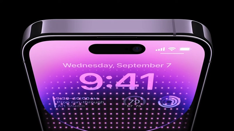 Dòng iPhone 14 Pro có thiết kế màn hình khuyết mới