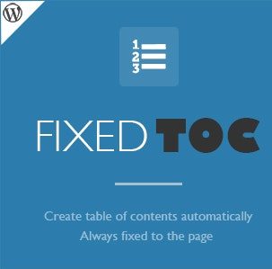 Fixed TOC | Plugin Tạo Mục Lục Cho Nội Dung
