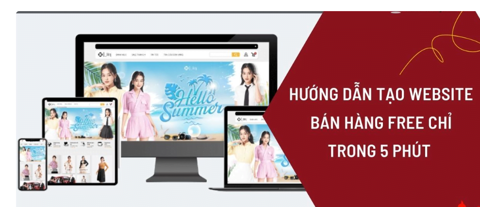 Hướng dẫn cách lập trang Web bán hàng