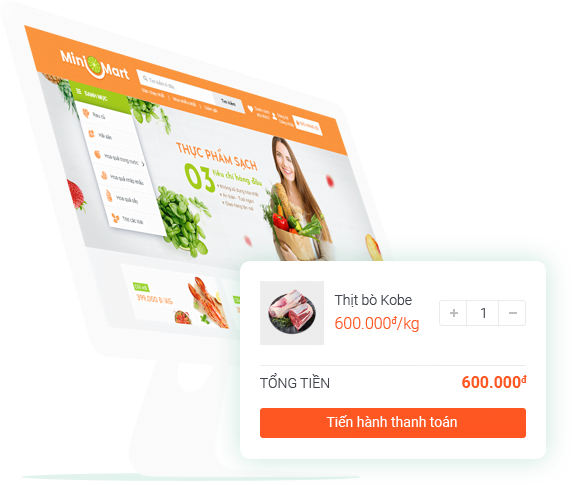 THIẾT KẾ WEBSITE BÁN HÀNG ONLINE CHUẨN SEO
