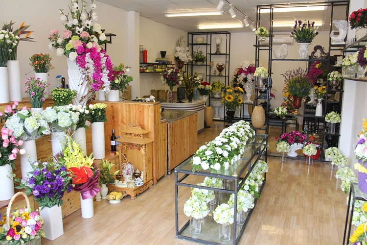 thiet ke shop hoa tuoi nho