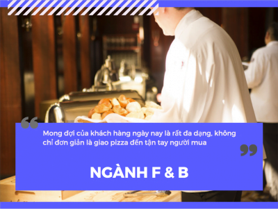 Xu hướng kinh doanh tương lai là ngành hàng F&B